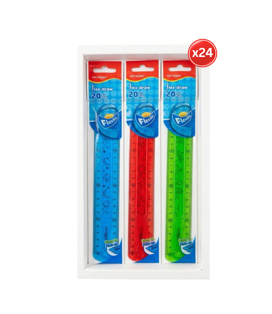 Keyroad  Ruler Flex-Draw 20cm - مسطرة فليكس-درو