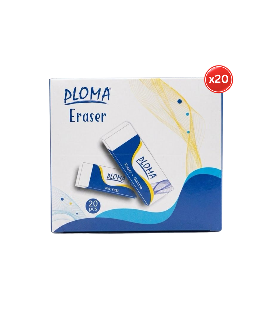 Ploma Eraser 20pcs - بلومة  ممحاة