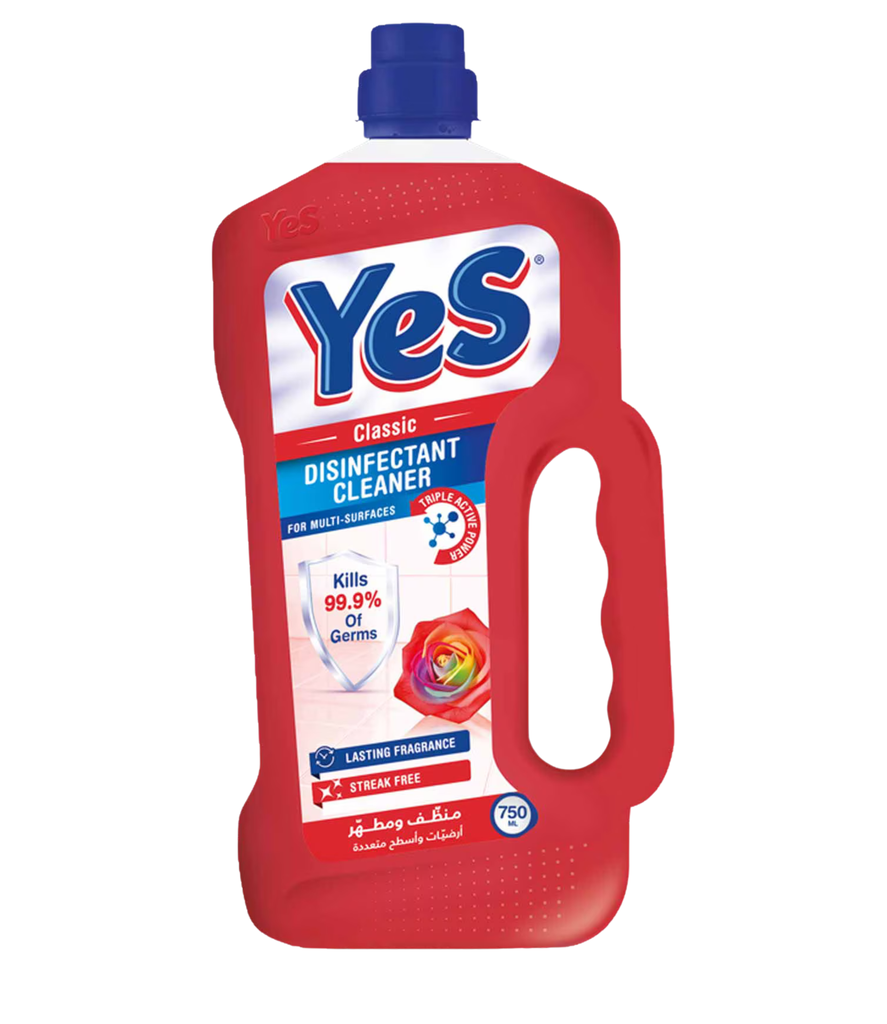 Yes Floor Cleaner classic 750ml  - يس منظف ​​الأرضيات الكلاسيكي