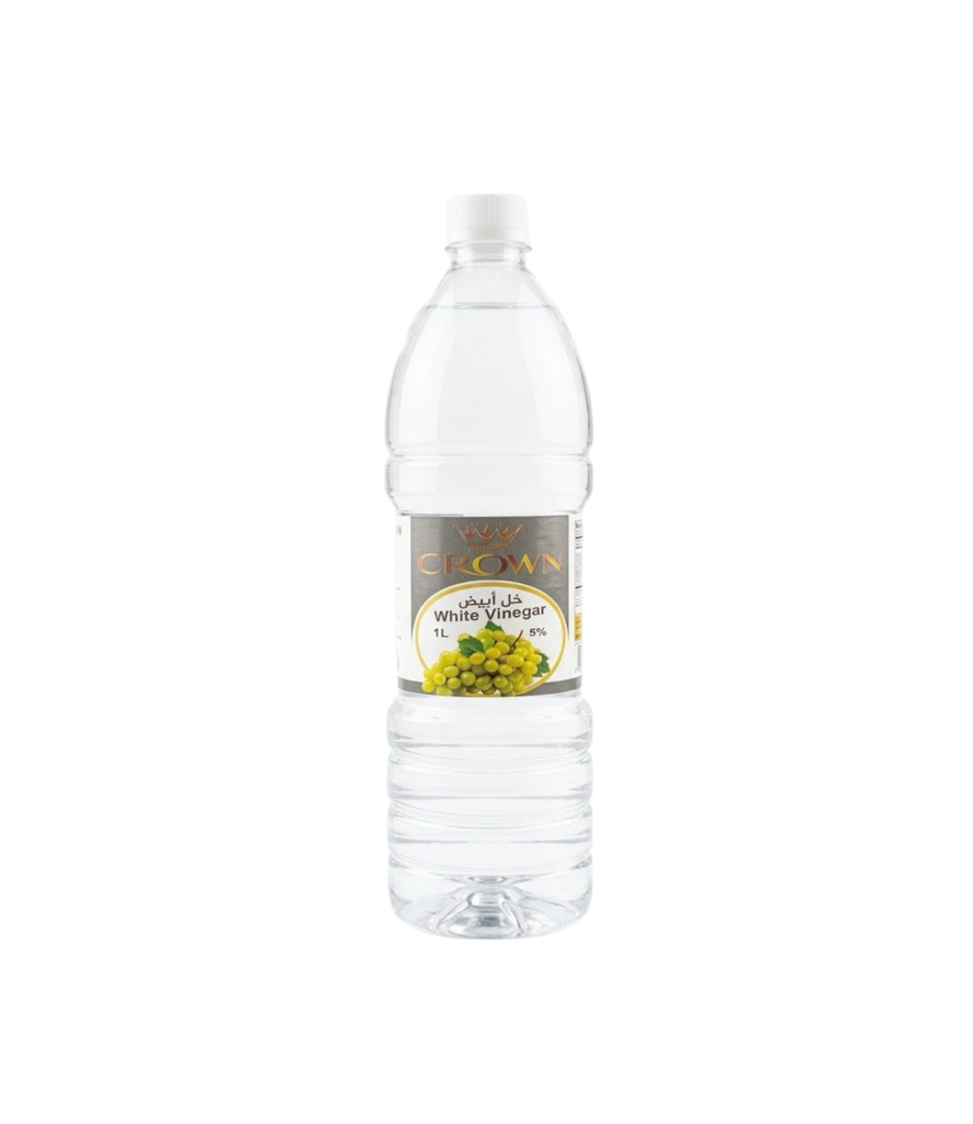 Crown white vinegar 1 litre- كراون  خل أبيض
