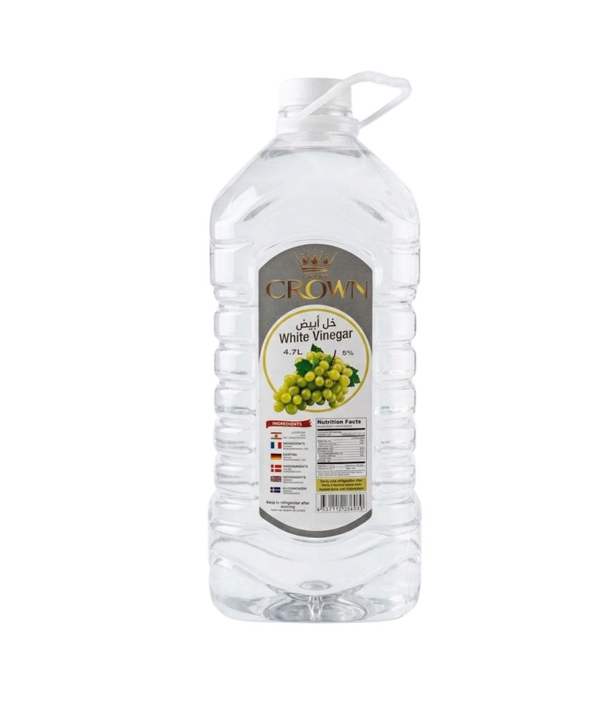 Crown white vinegar 4.7 litre - كراون  خل أبيض