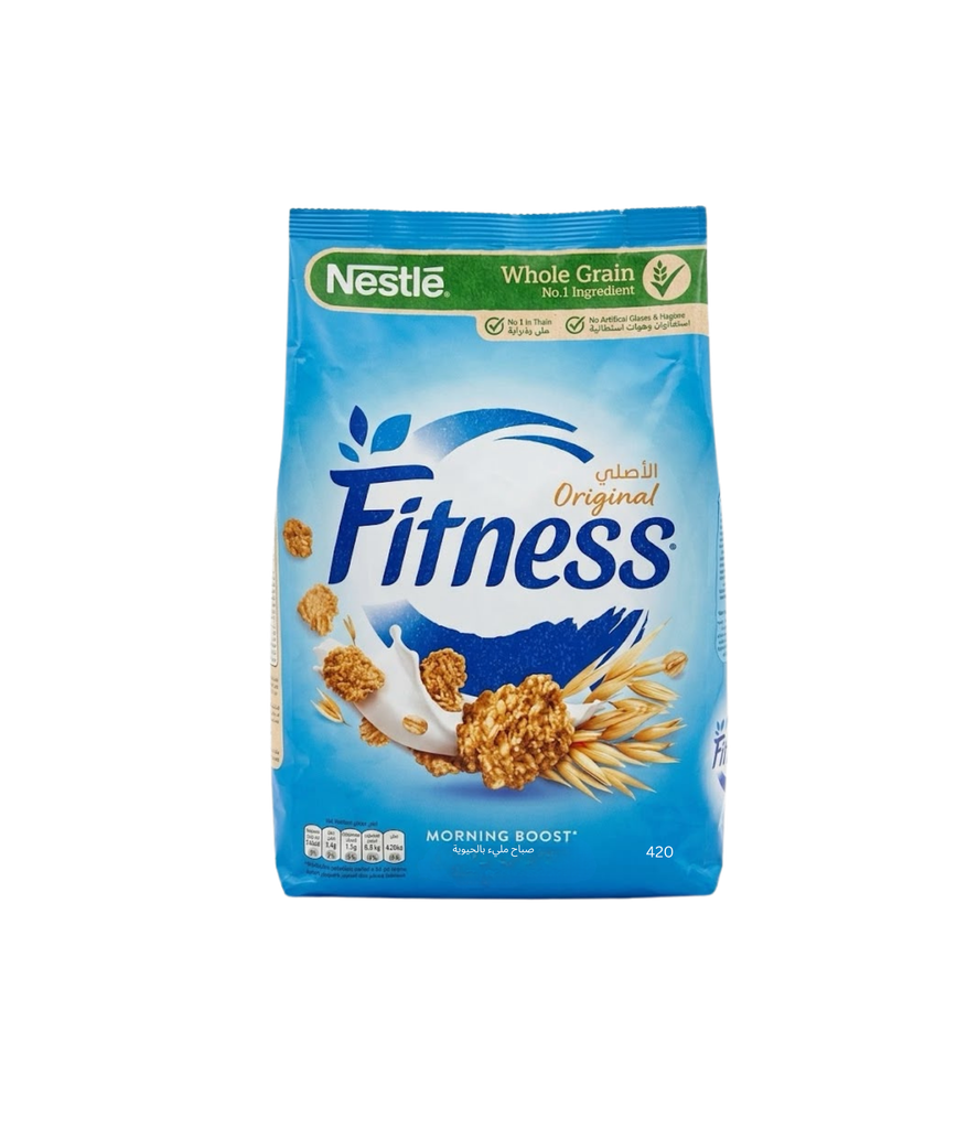 Nestle Fitness Cereal Bag  420g-نستله - حبوب إفطار فيتنس - كيس