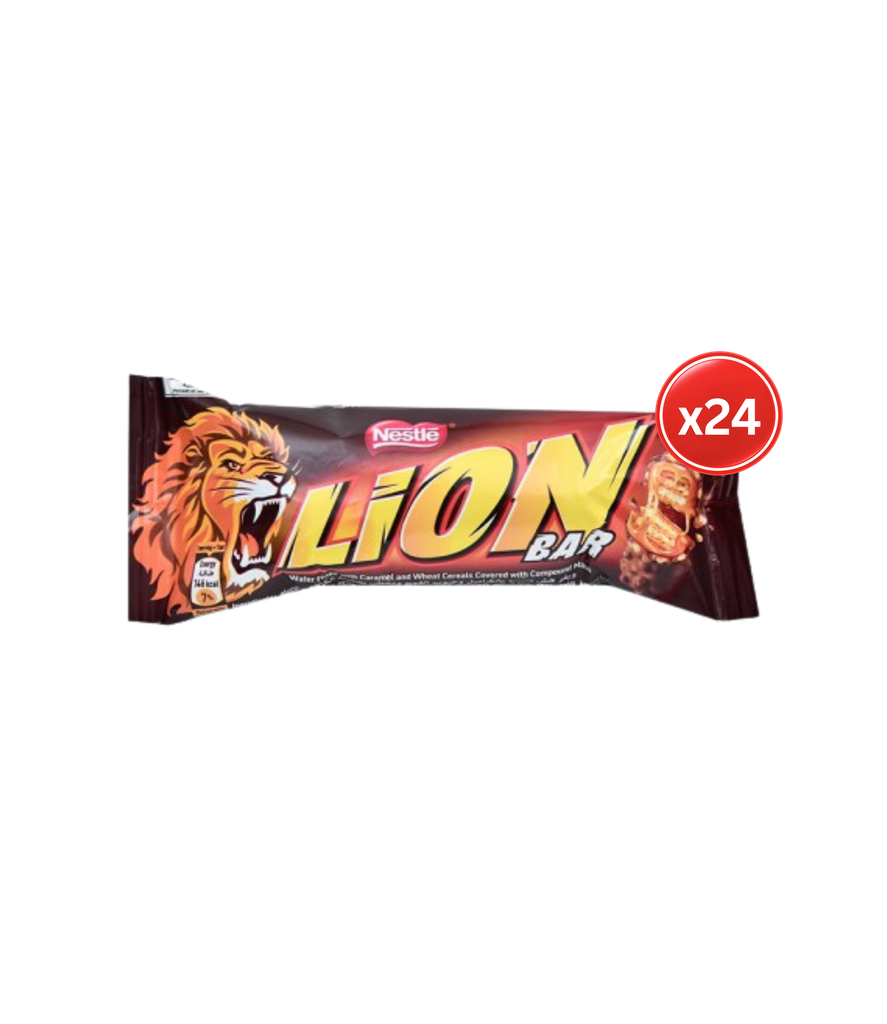 Nestle Lion Wafer filled with caramel and Cereal  - 24x30g