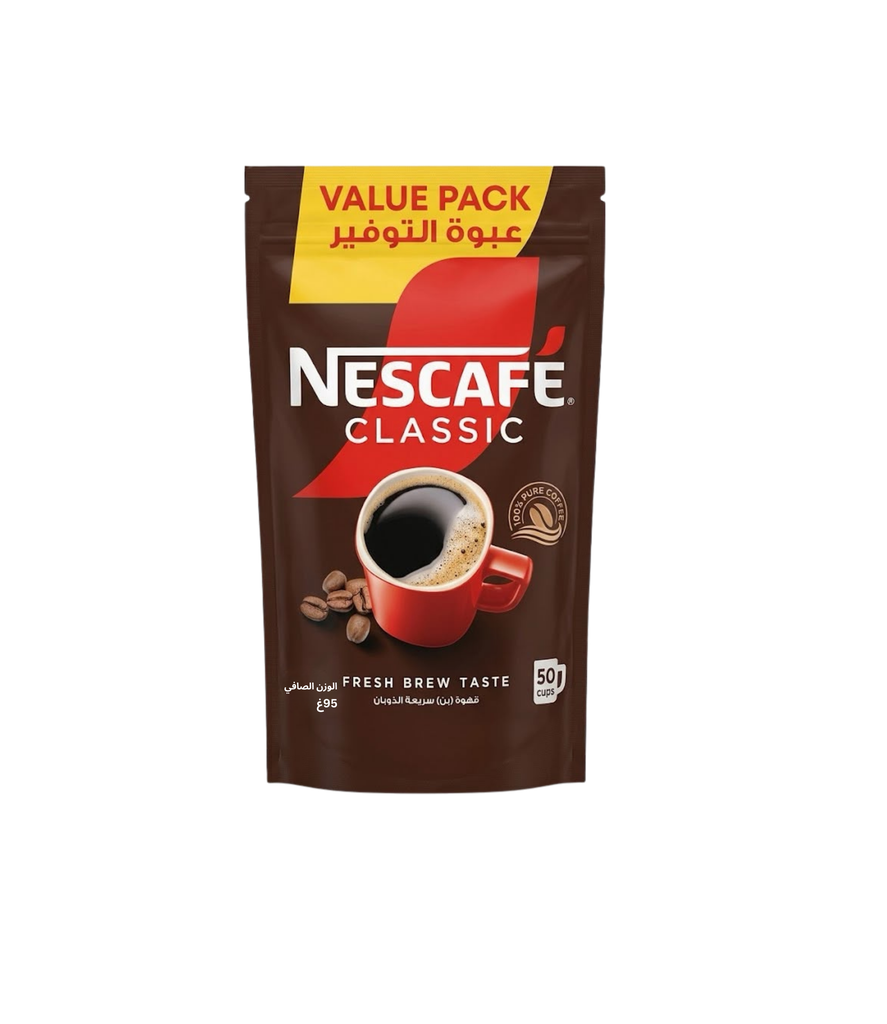 Nescafe Classic Pouch 95g -نسكافيه كيس 