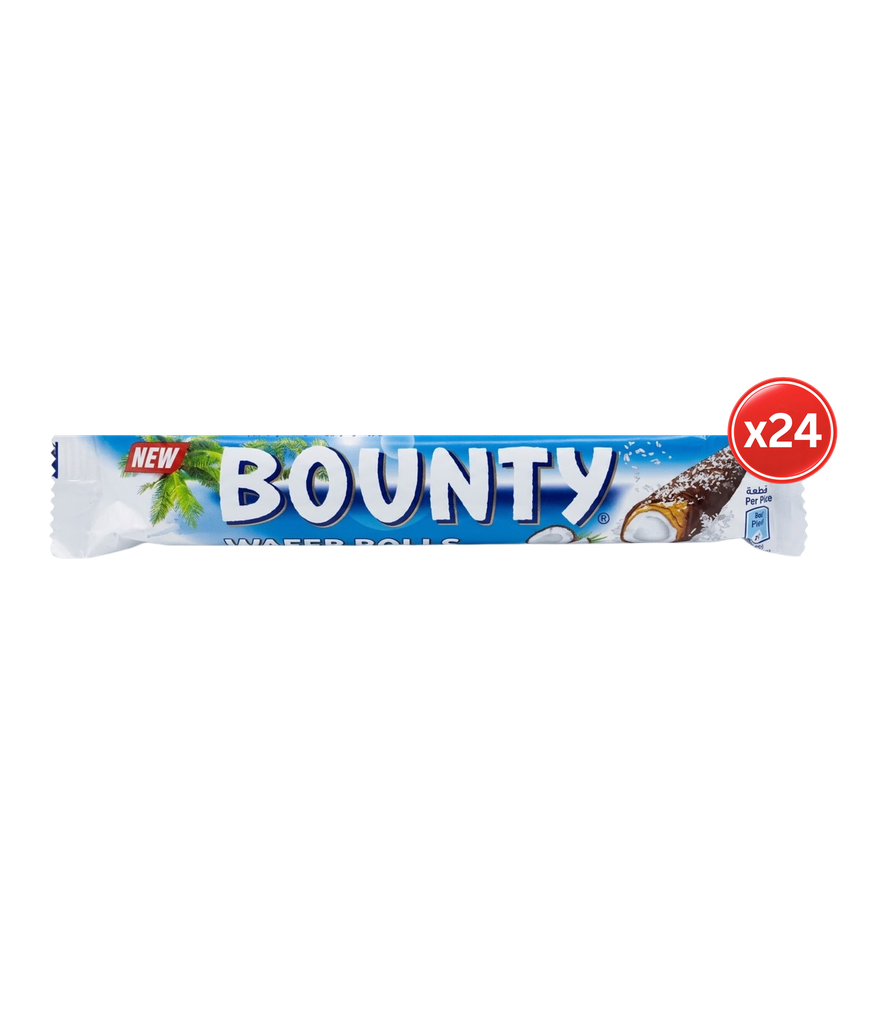 Bounty Single Rolled Wafer 11.7g*24 - باونتي سينغل رولد ويفر