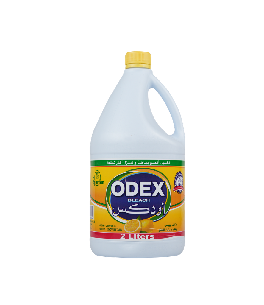 Odex Bleach Lemon 2000 Ml 1/2 Gallon - أوديكس مبيّض بالليمون
