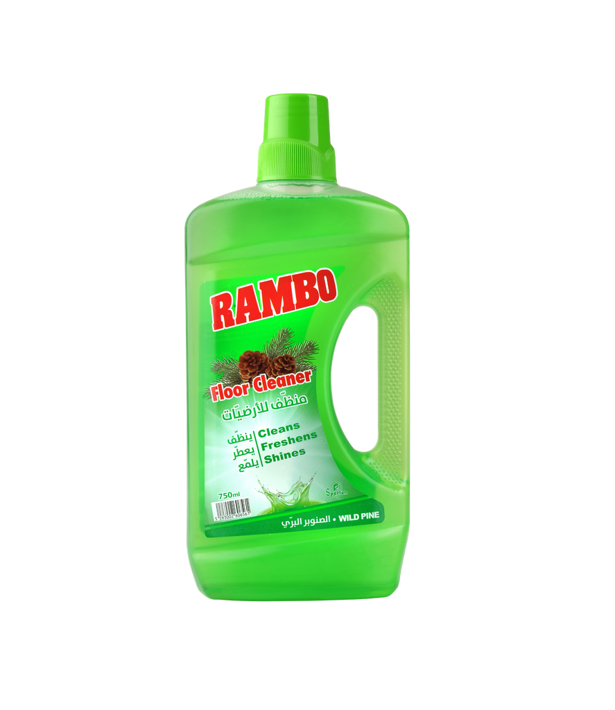 Rambo Floor Cleaner Pine 750Ml-رامبو منظّف أرضيات برائحة الصنوبر