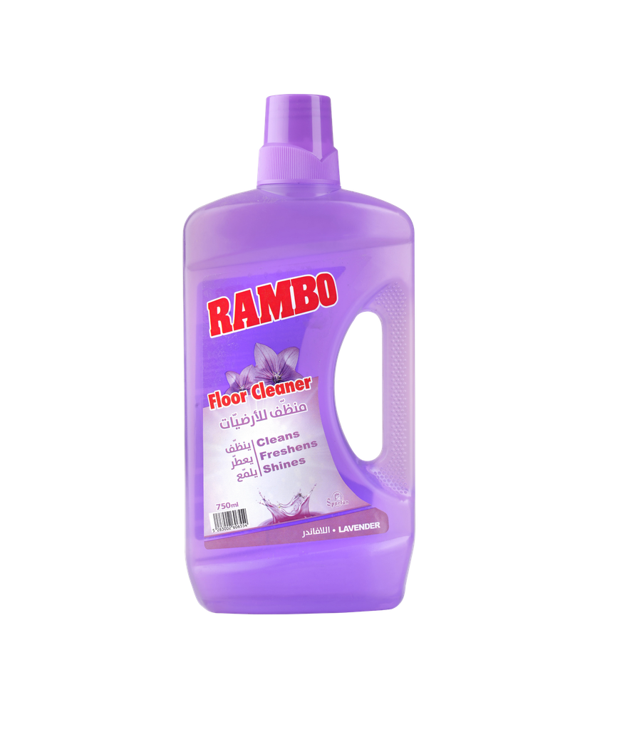 Rambo Floor Cleaner Lavender 750Ml - رامبو منظف أرضيات باللافندر