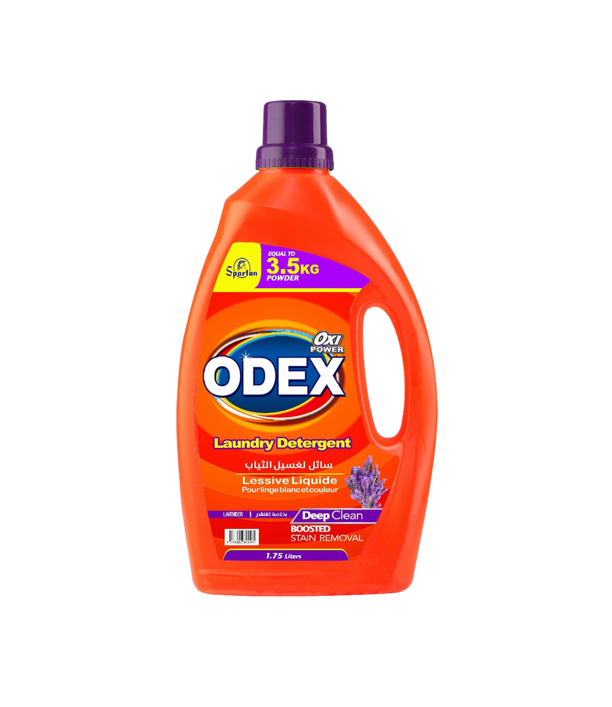 Odex Laundry Detergent Lavender 1750 Ml -أوديكس مسحوق غسيل برائحة اللافندر