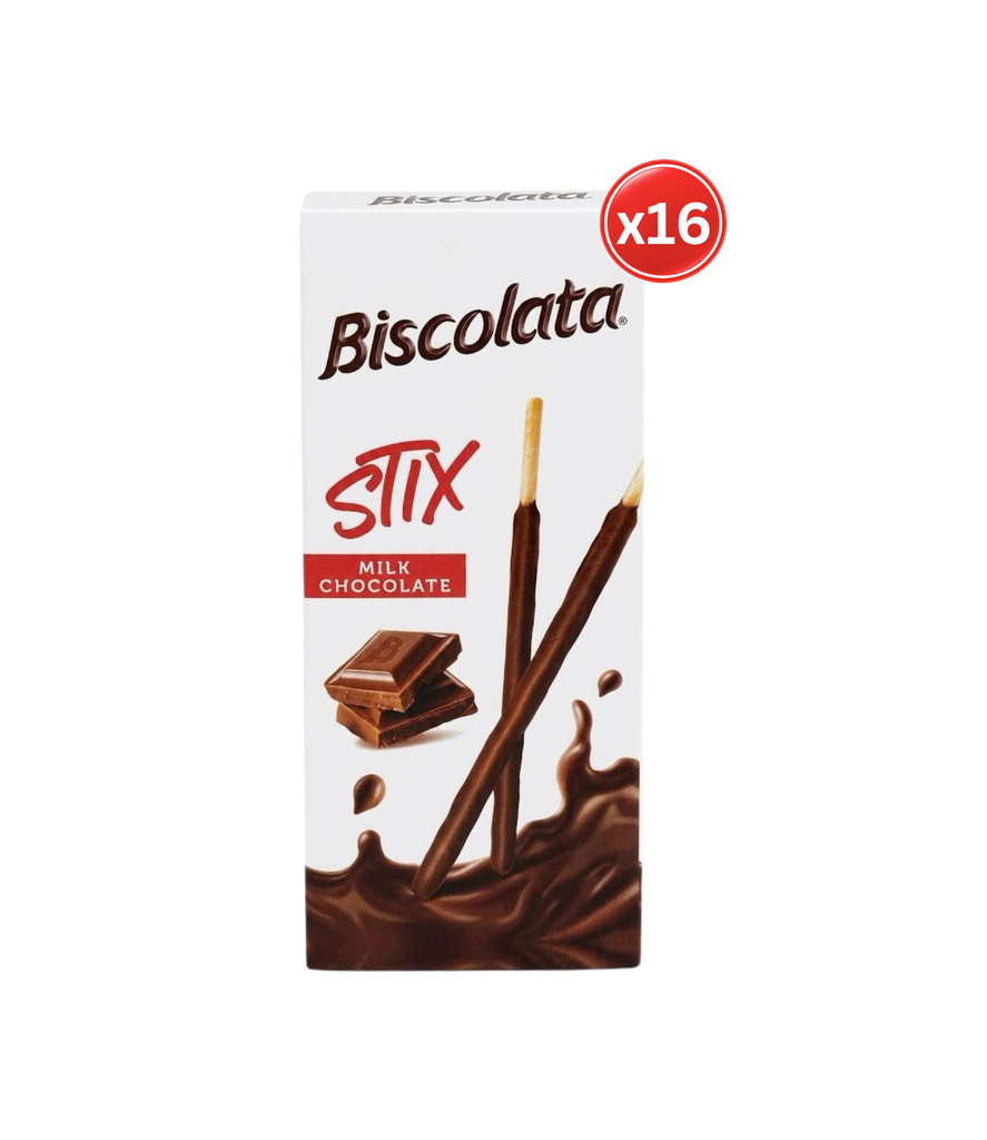 Biscolata -  Stix Choco (25g×16) -بيسكولاتا – ستيكس بالشوكولا