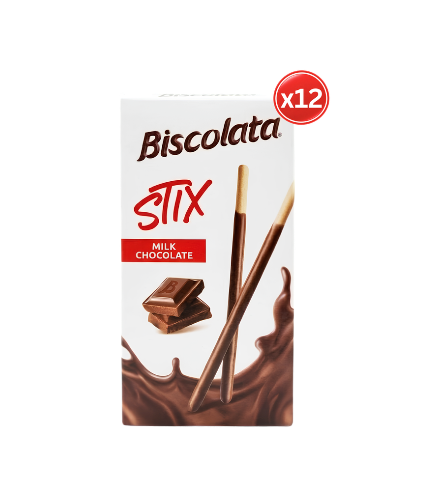 Biscolata - Stix Chocolate (40g×12) - بيسكولاتا ستيكس بالشوكولا