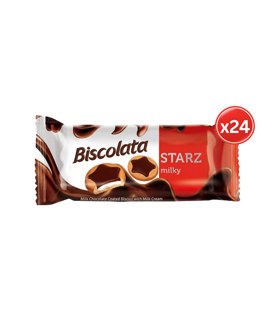 Biscolata - Starz (37.5gx24) - بيسكولاتا ستارز