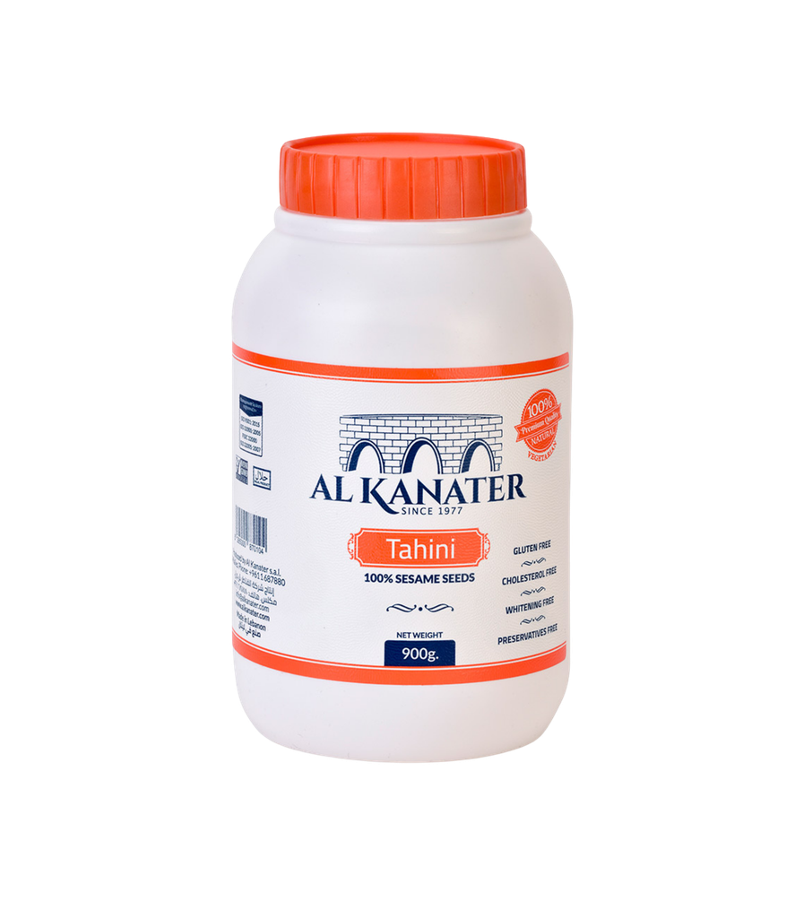 Al Kanater Tahini Jars 900g- القناطر  مرطبان طحينة  