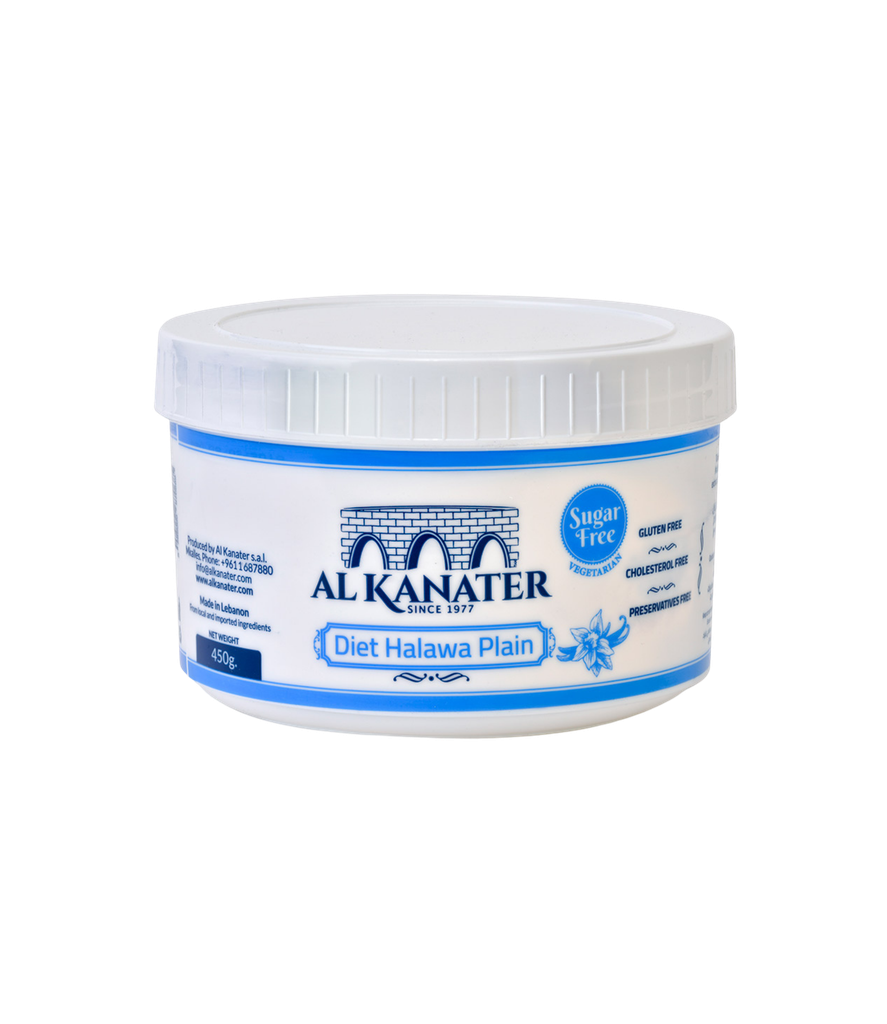 Al Kanater Halawa Plain  Diet 450g -  القناطر حلاوة  سادة دايت
