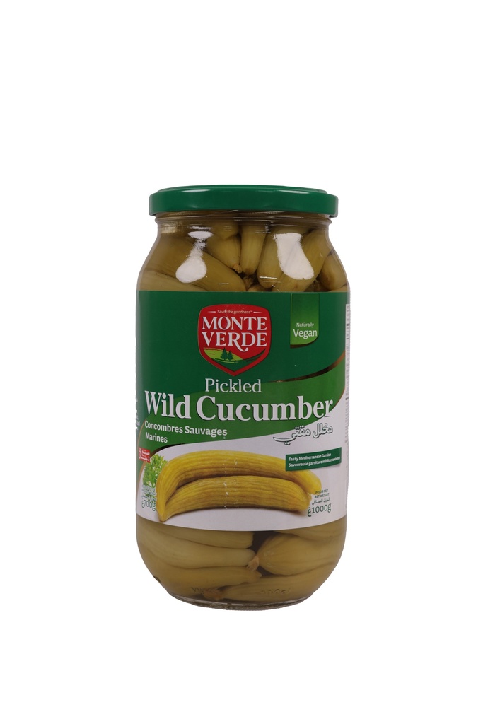 Wild Cucumber 1000g  monte verde مخلل مقتي  - Jar