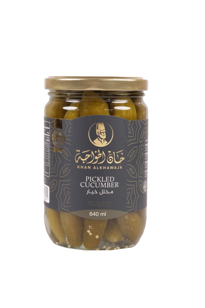 Khan AlKhawaja Pickled Cucumber 640ml - مخلل خيار