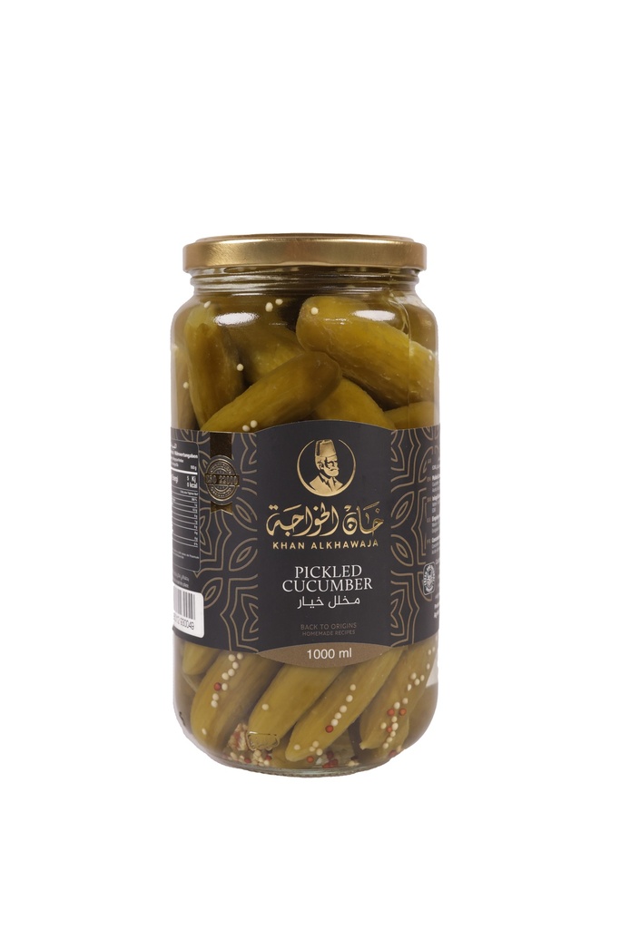 Pickled Cucumber 1000ml - Khan AlKhawaja - مخلل خيار