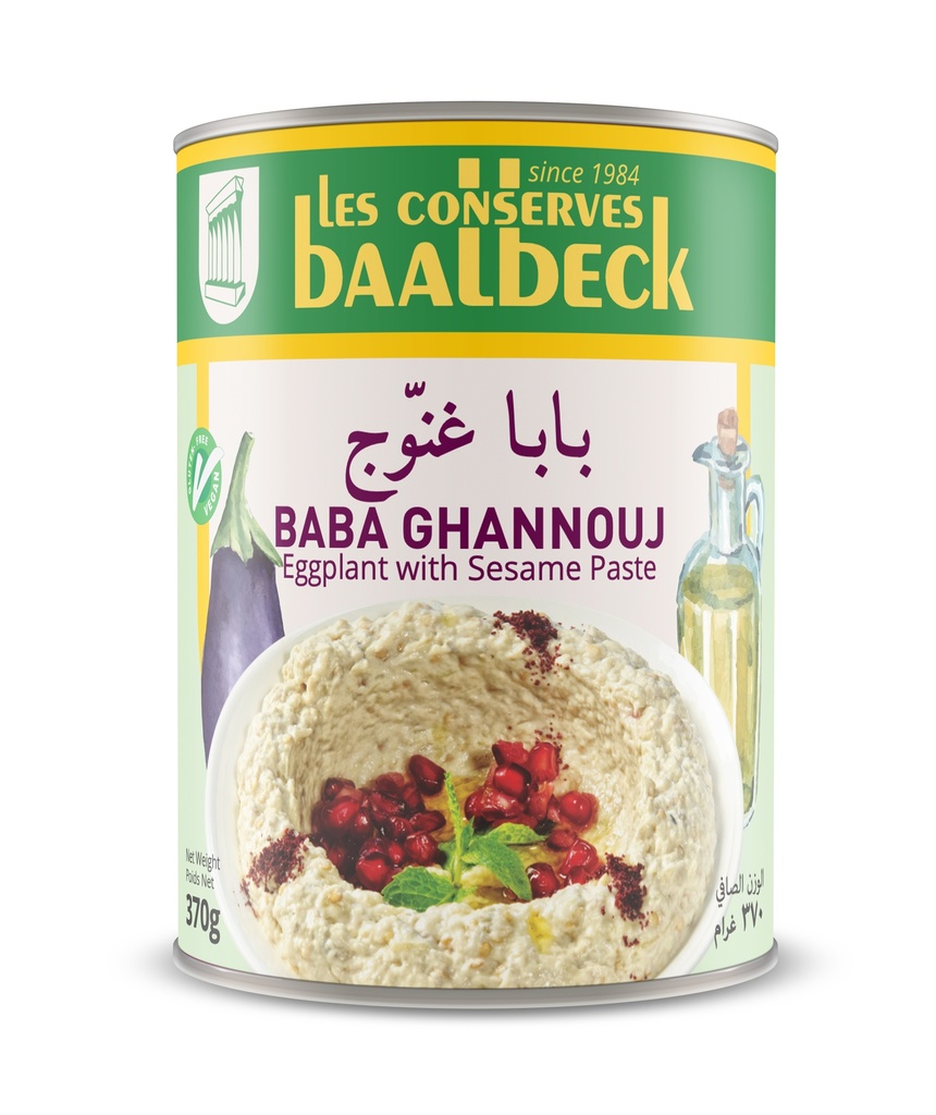 Baba Ghannouj 370g - Baalback-بابا غنوج 