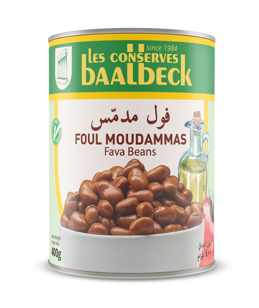 FOUL MOUDAMAS 400g - Baalback -فول مدمس