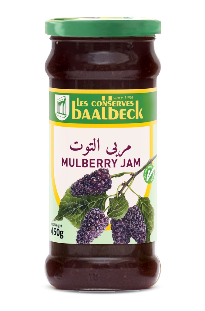 BLACKBERRY JAM 450G - Baalback-مربى التوت