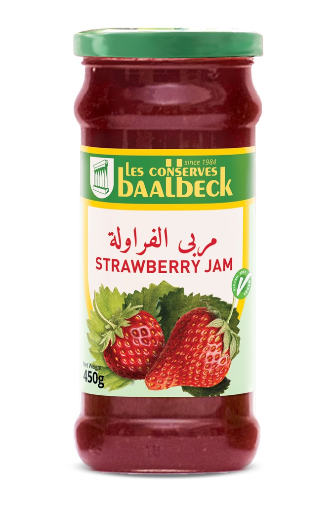 Strawberry Jam 450g - Baalback-مربى الفريز