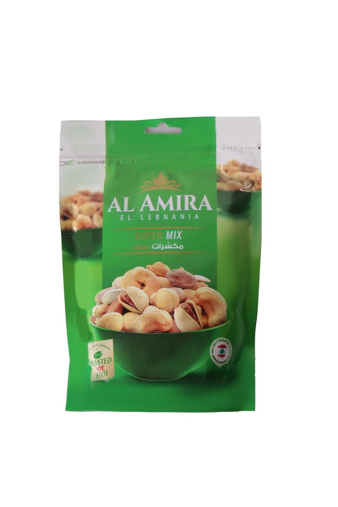 Al Amira super Mixed Nuts 250g (مكسرات سوبر) - BOX