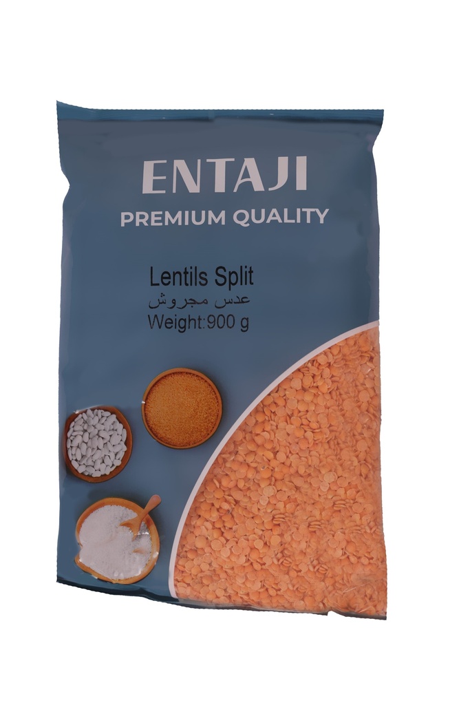 Red Lentils Split 900g -عدس احمر مجروش    