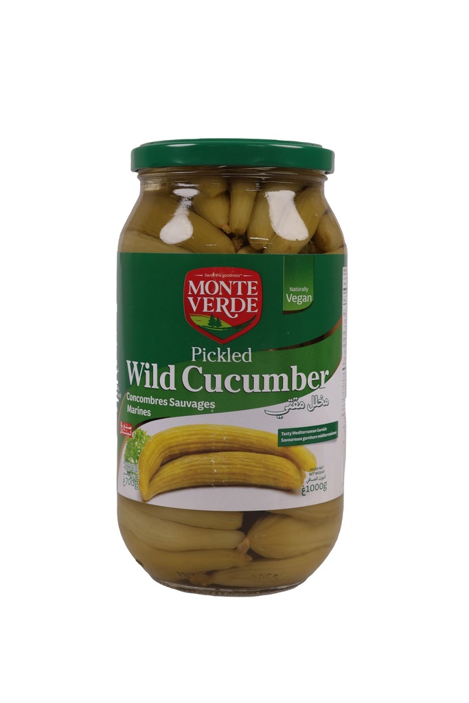 Wild Cucumber 1000g -Wild Cucumber 1000g  monte verde مخلل مقتي  - Jar