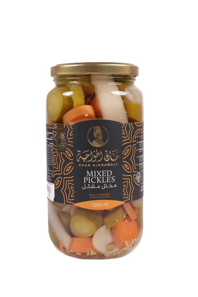 Mixed Pickles 1000ml - Khan AlKhawaja - مخلل مشكل