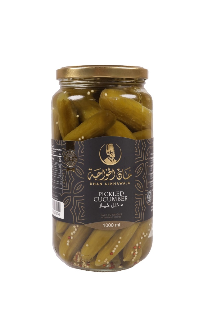 Pickled Cucumber 1000ml - Khan AlKhawaja - مخلل خيار