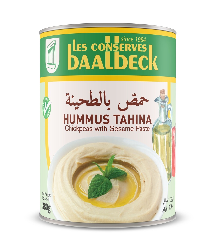 Hummus Tahina 380g - Baalback0-حمص بالطحينة