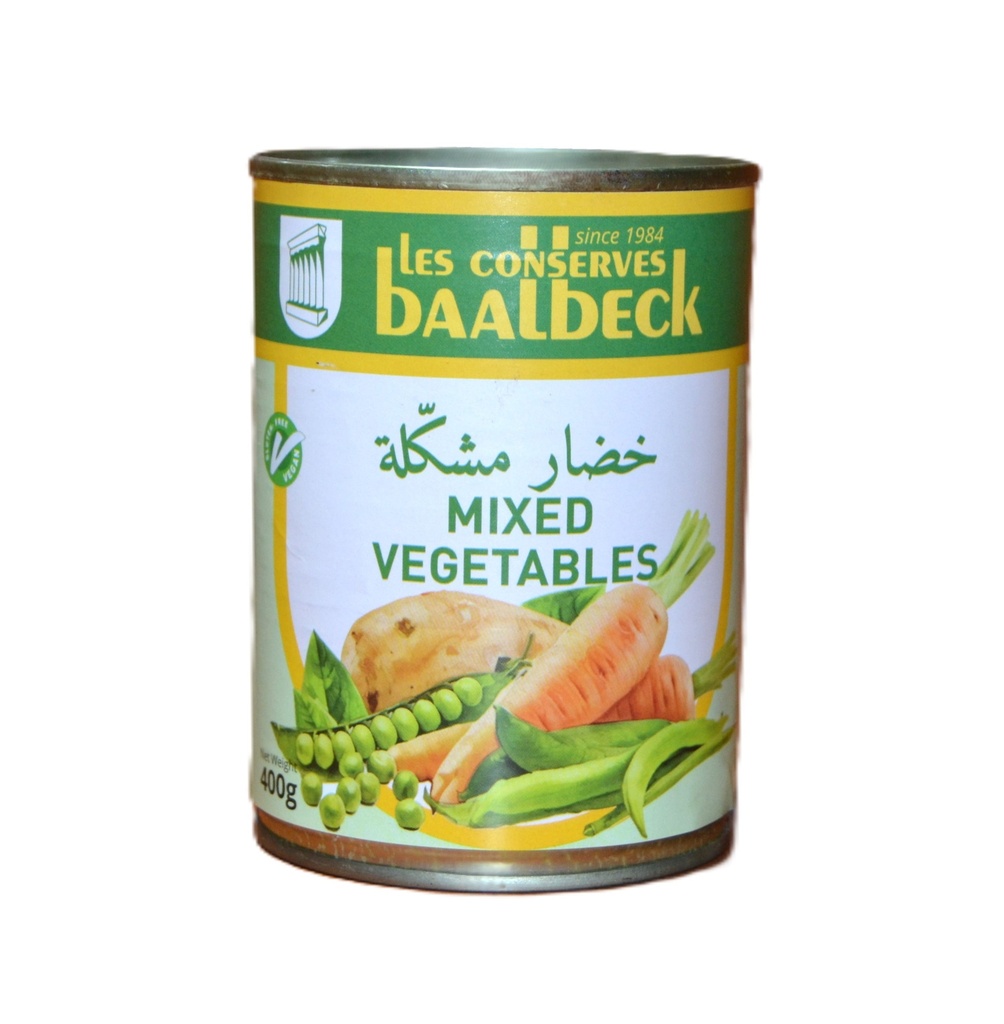 Baalback Mixed Vegetables 400g - خضار مشكلة 