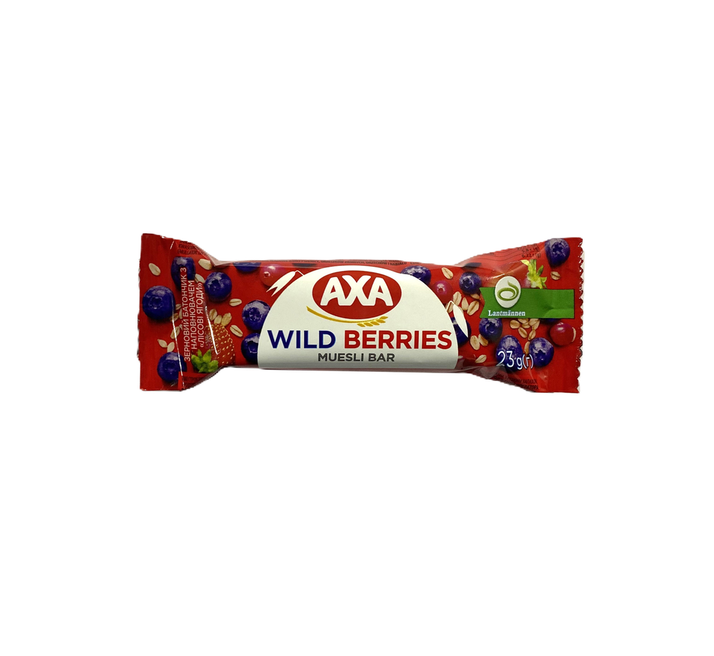 AXA Wild Berries bar 25g لوح بالتوت البري