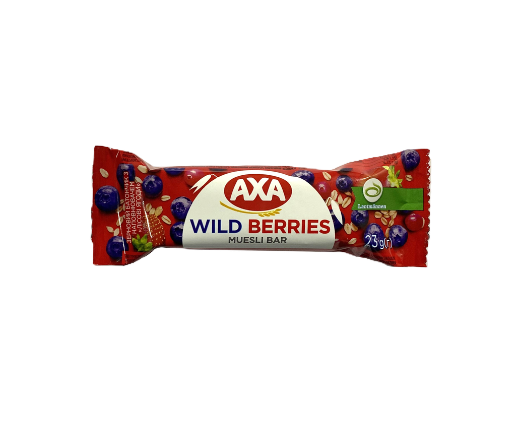 AXA Wild Berries bar 25g لوح بالتوت البري