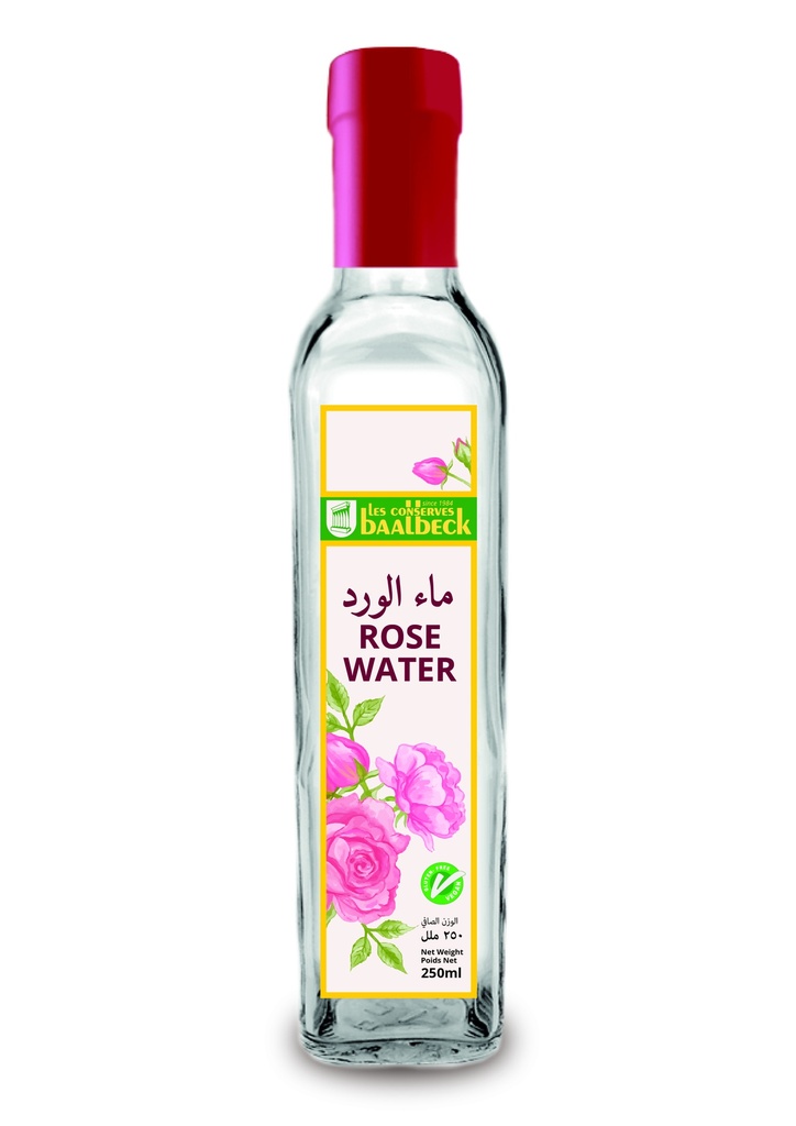 Rose Water 250ml - Baalback-ماء الورد