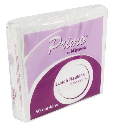 Primo lunch 50 napkins محارم سفرة