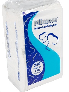 Mimosa  jumbo 250 napkins محارم سفرة جامبو
