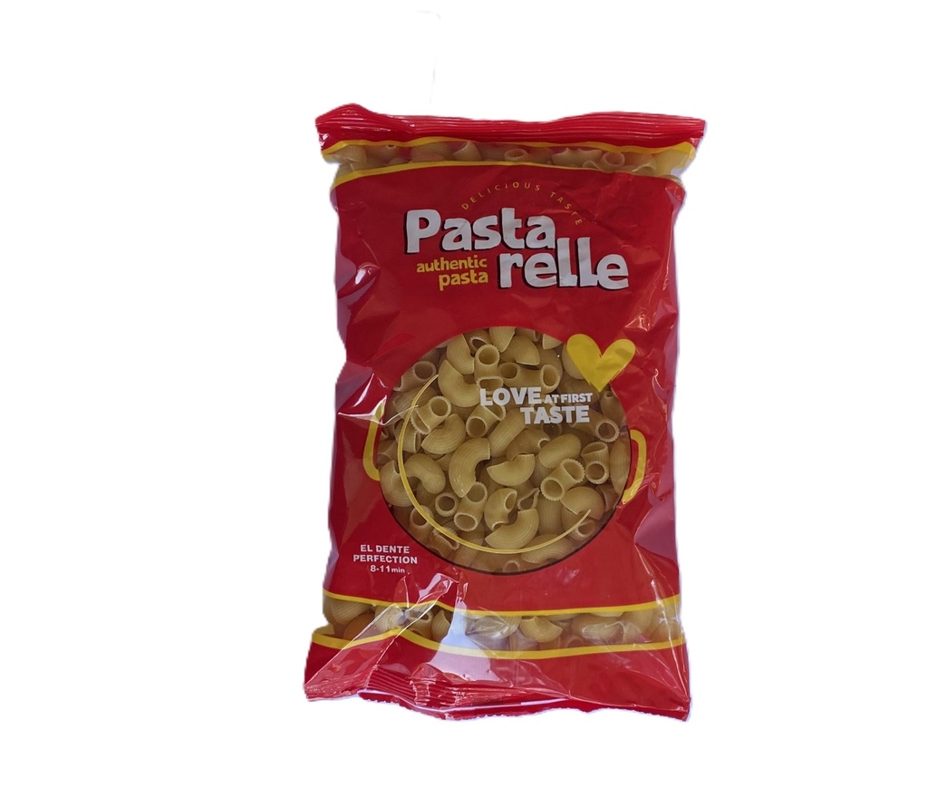 Pastarelle red 400g elbow pipe rigate - كوع خشن