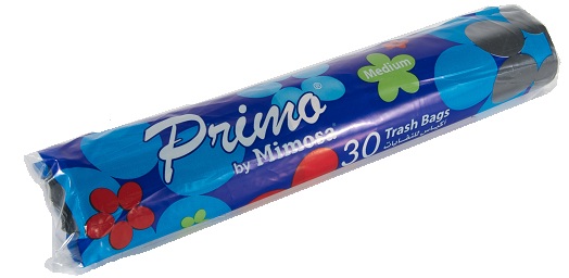 Primo trash bags medium 1*30 bags أكياس للنفايات وسط 