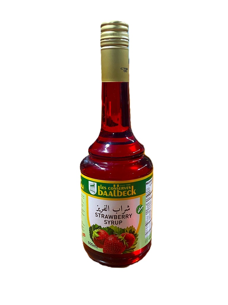 Strawberry Syrup 600ml Baalback - شراب الفريز