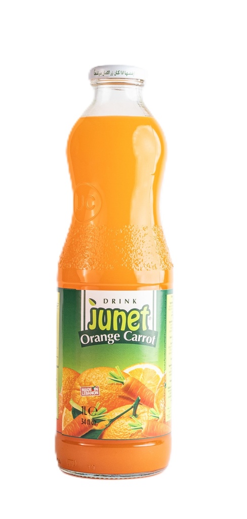Bouteille Junet 1L Orange Carrot -  قنينة جونيت   والجزر ليمون 
