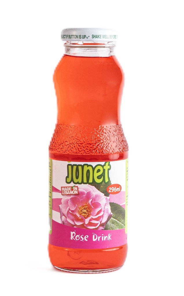 Bouteille Junet 24*300ml Rose Water - قنينة جونيت عصير ورد 