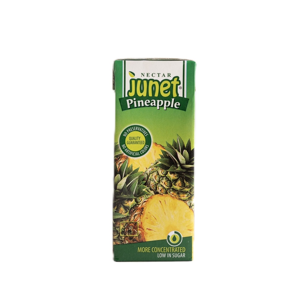 Carton Junet 200ml Pineapple - كرتون جونيت اناناس