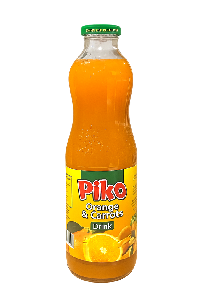 Bouteille 1L Piko Orange Carrot/   قنينة بيكو ليمون وجزر  