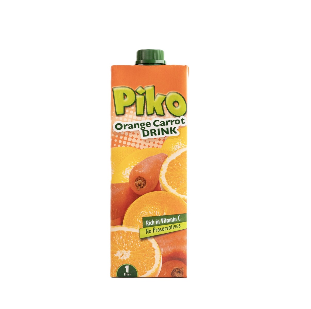 Carton Piko 1L Orange Carot --كرتون بيكو ليمون وجزر