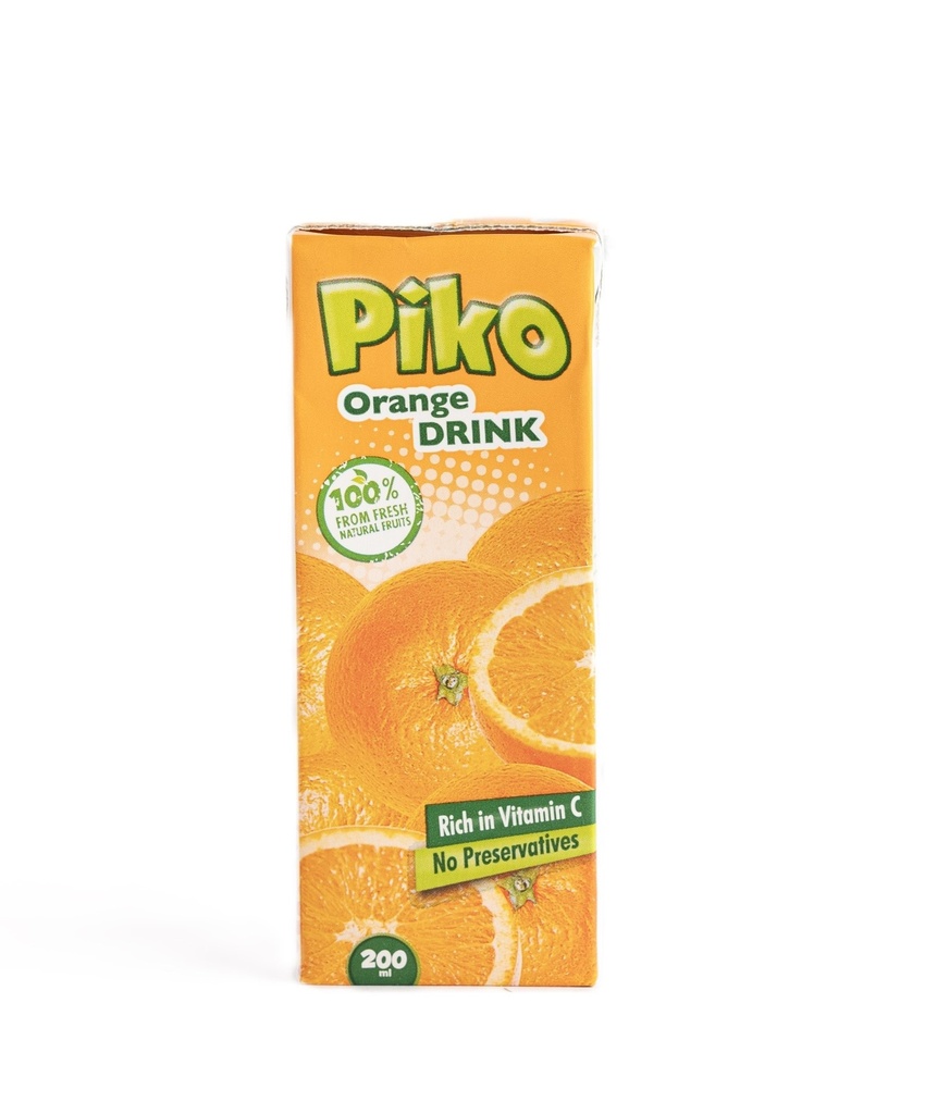 Carton Piko 200ml Orange - -كرتون بيكو ليمون 
