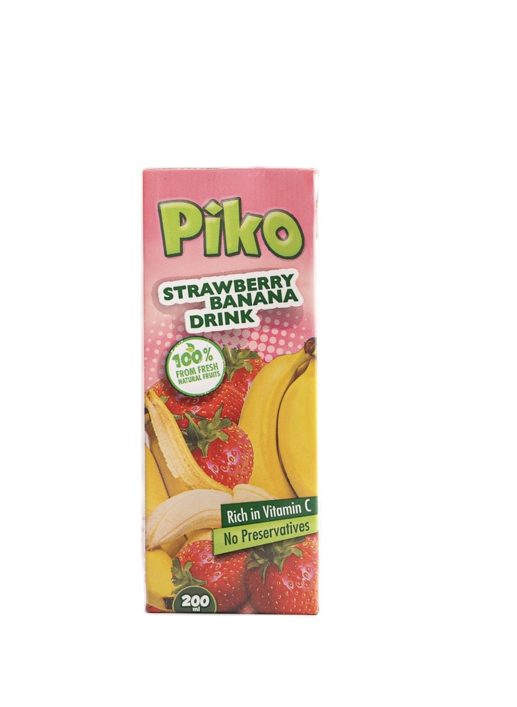 Carton Piko 24*200ml Strawberry Banana - كرتون بيكو فريز وموز 