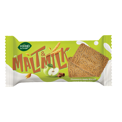 Malt & Milk 42g Cinamon & A   ملت أند ميلك تفاح وقرفة
