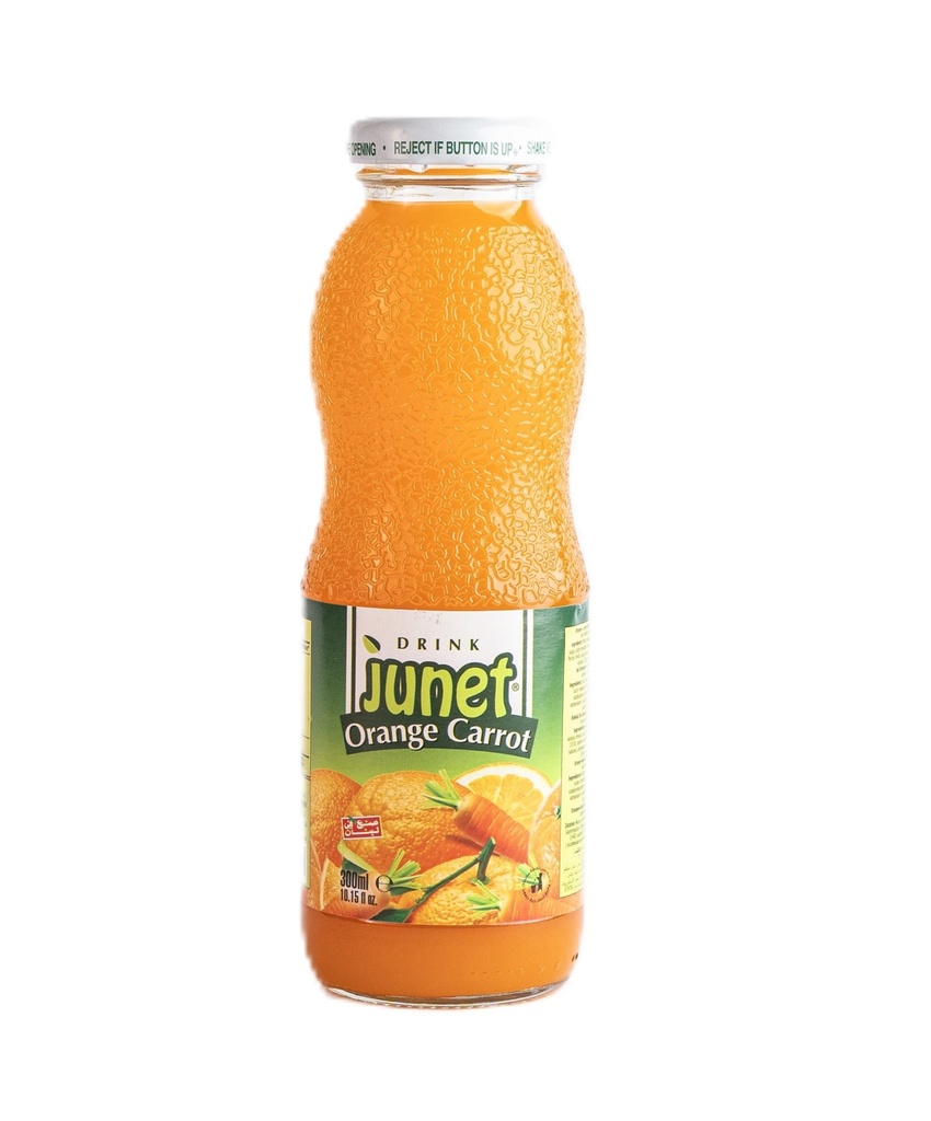 Bouteille Junet 300ml Orange Carrot / قنينة جونيت ليمون والجزر 