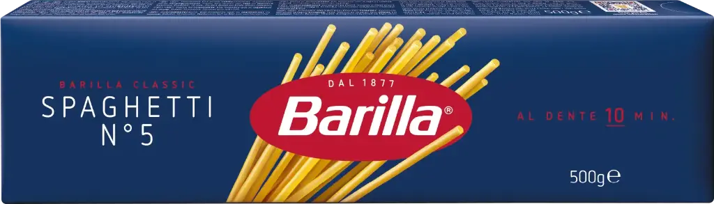 Barilla Spagetti NO.5 - 500G -باريلّا سباغيتيني رقم ٥